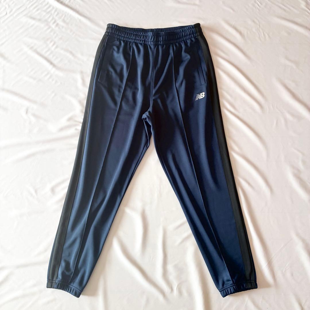 【美品】大谷翔平着用 NB ニューバランス ジャージ 上下セット S ネイビー