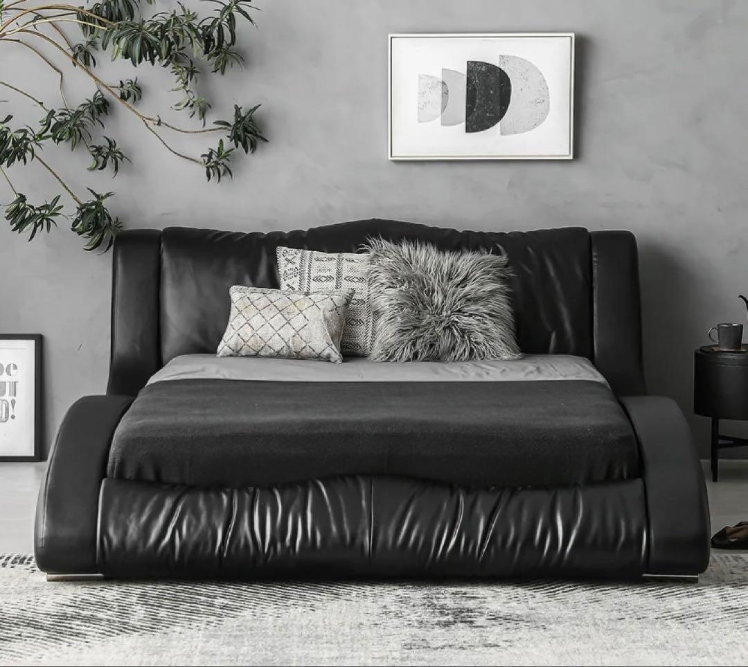 アルモニア metria ダブルベッド　ローベッド【引き取り希望】おまけあり