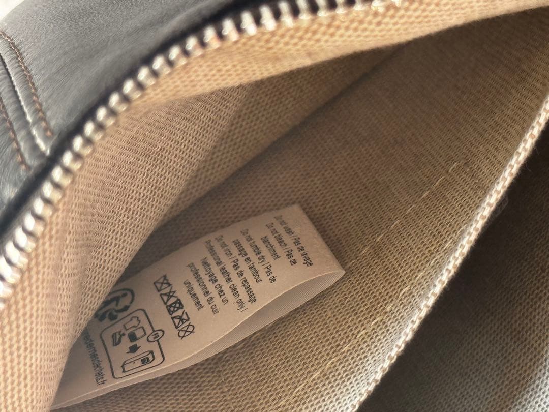 LEMAIRE クロワッサンバッグ レザー チョコレートブラウン