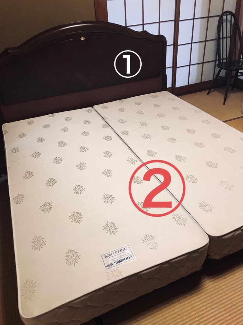 シモンズ　ボックススプリング②