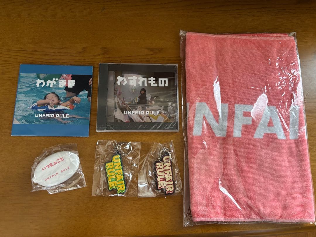 UNFAIR RULE わすれもの　タオル 等　※特別価格
