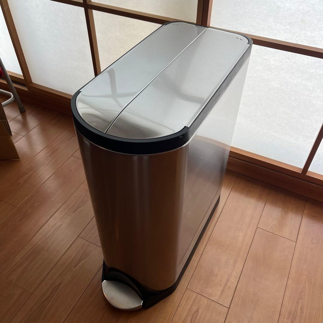 simplehuman/シンプルヒューマン　バタフライステップカン　40L
