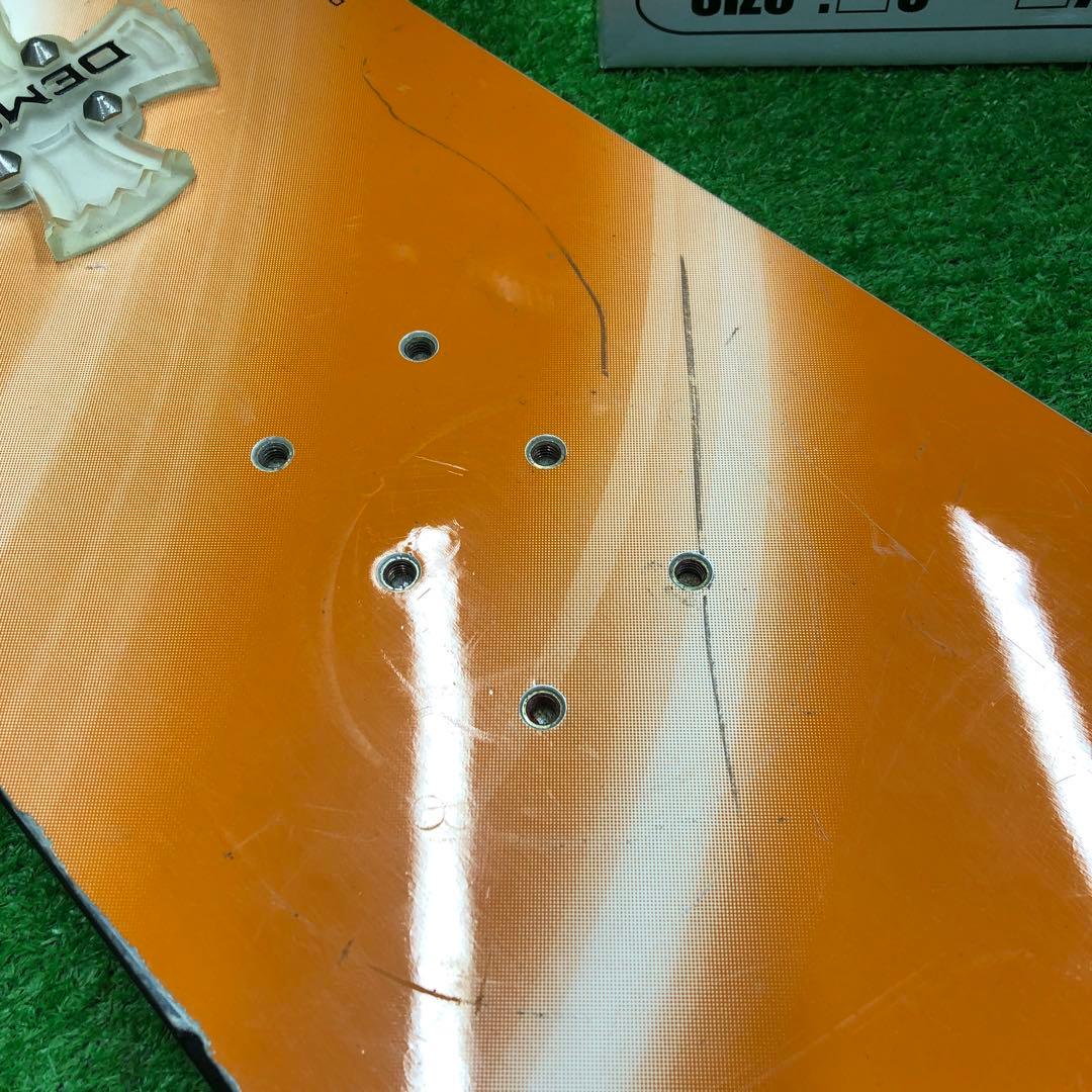 宝-651子供用スノーボードセット板118cm ビンディング新品 メンテナンス済