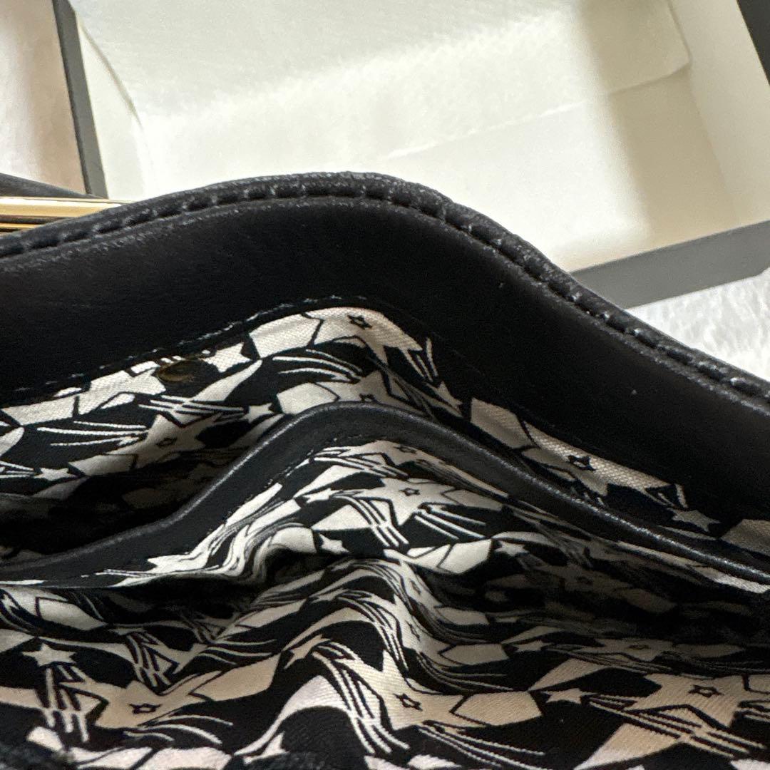 アナスイ　二つ折り財布　猫　がま口