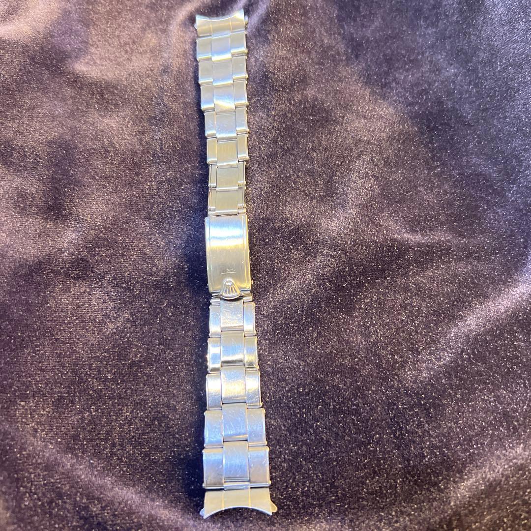 斉藤ちャン。 ロレックス純正デベソステンレスアメリカンブレスレット
