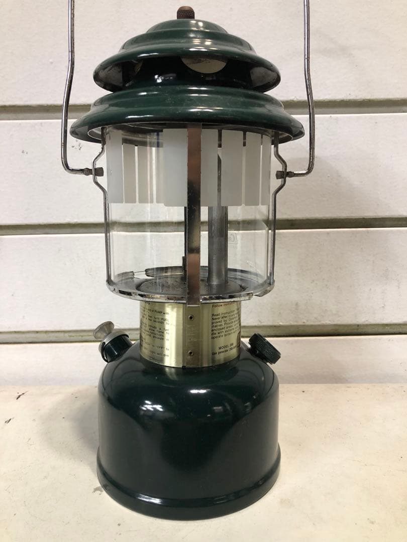 Coleman CL1 MODEL286 ガソリンランタン 緑1985年製