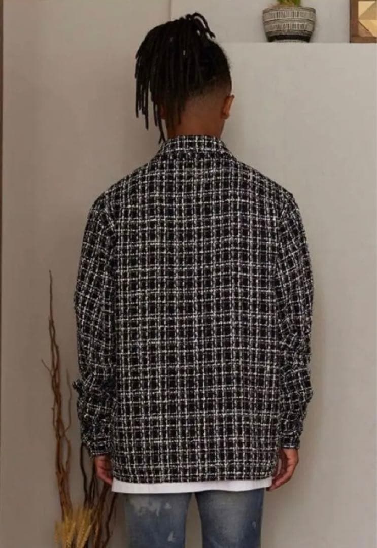 MLVINCE MONO EMBROIDARY SHIRT メルヴィンス　シャツ