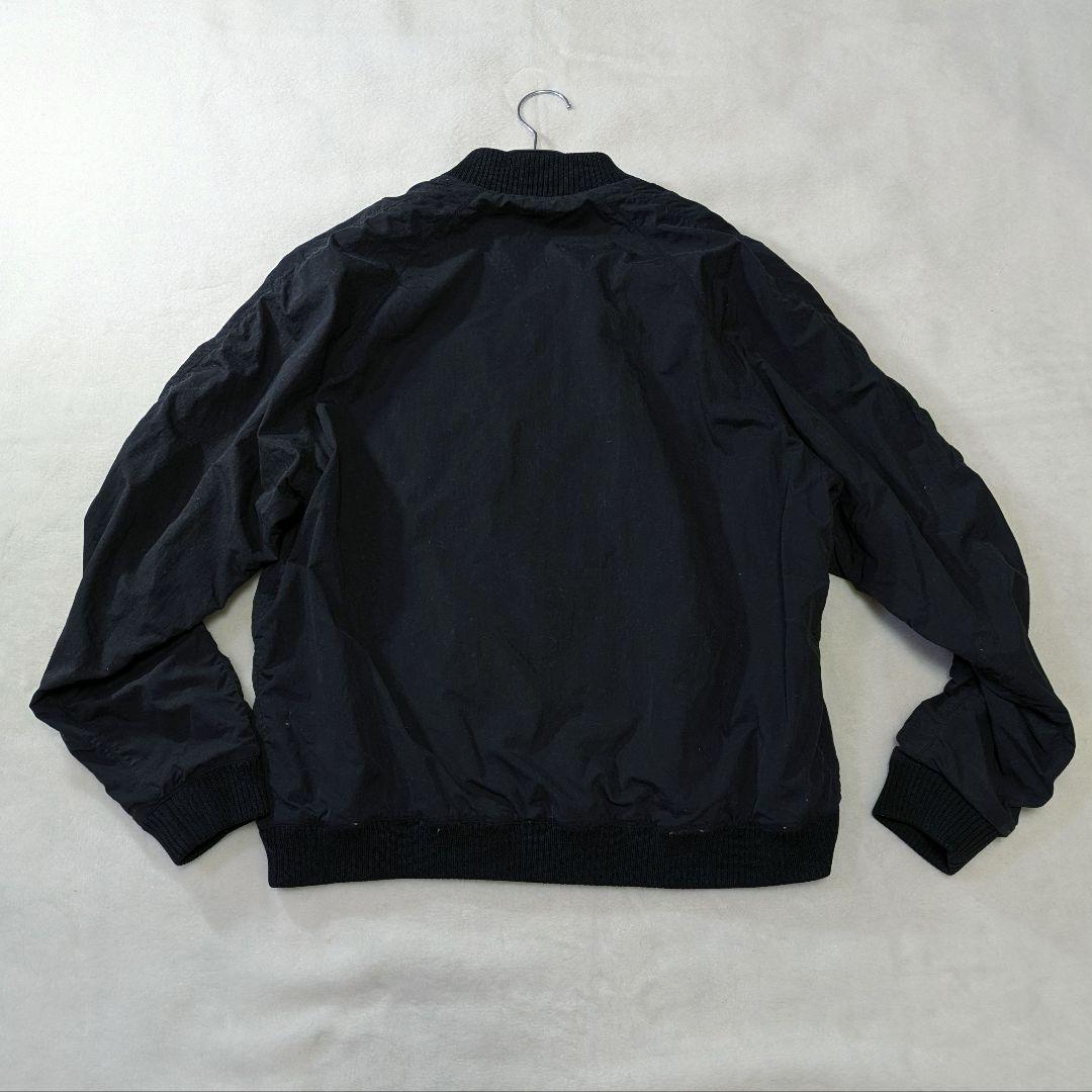 MASU リバーシブル　スカジャン ma-1　シルク100％　ブラック