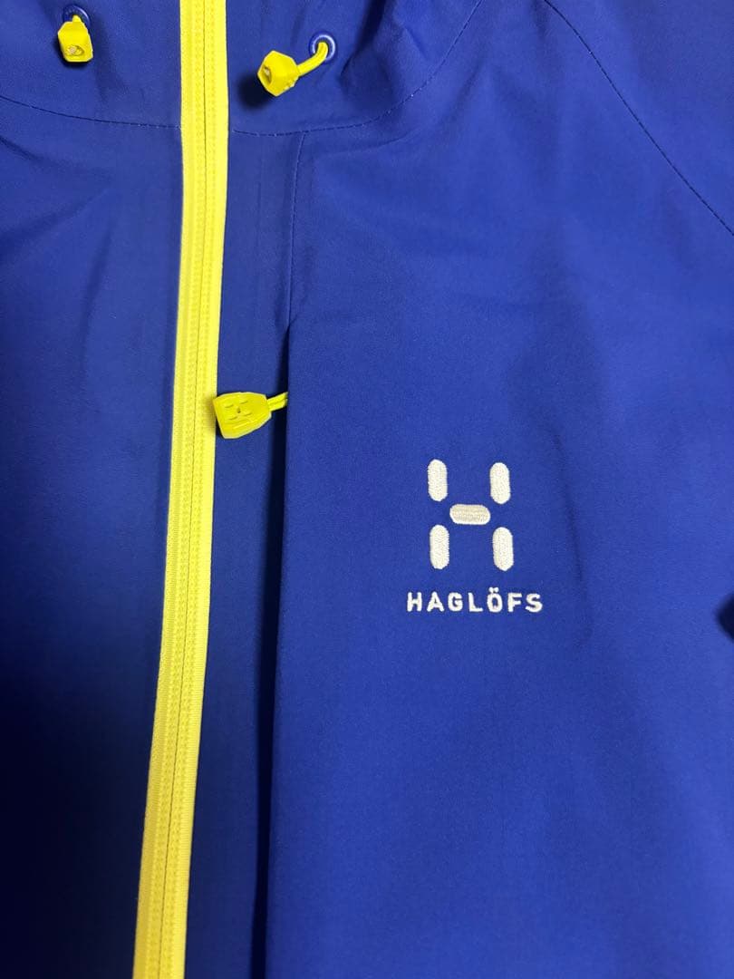 HAGLOFS ホグロフス GORE-TEX 青 マウンテンパーカー