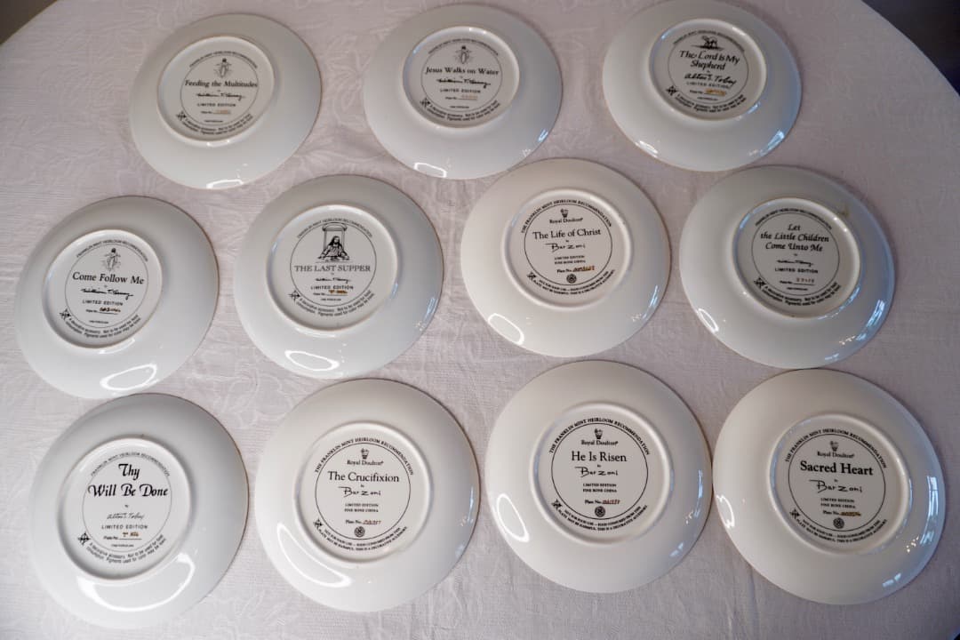 Franklin Mint キリスト 絵皿 11枚セット コレクションプレート