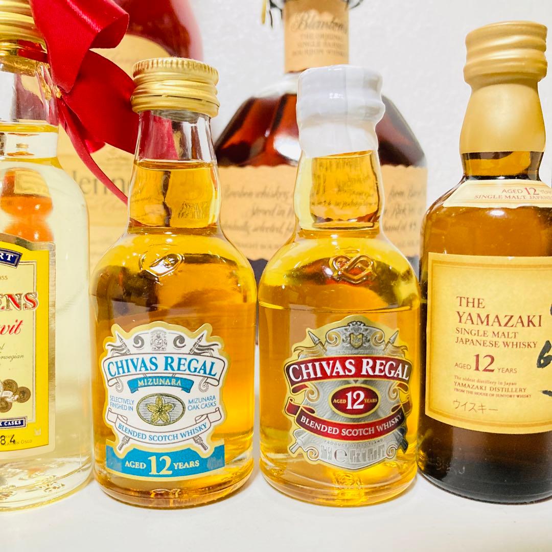 まとめ売り　ブラントン　ヘネシー　モエシャンドン　山崎12年　シーバスリーガル等