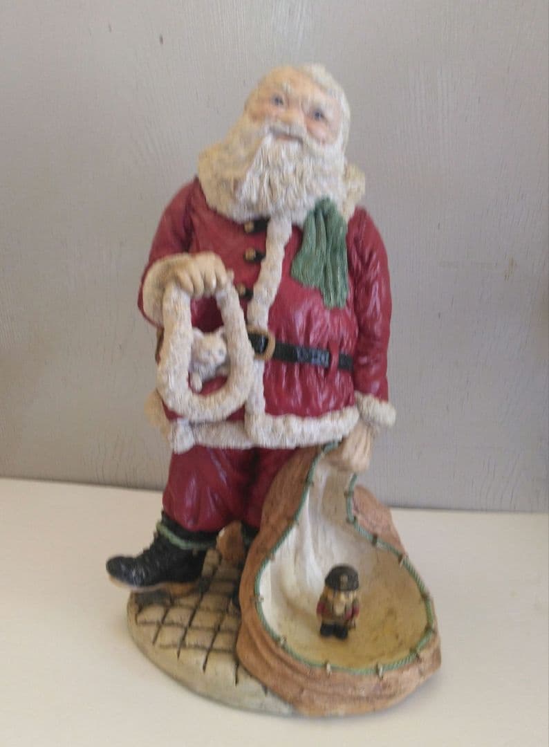 最終処分 80年代vintage 陶器クリスマス サンタクロース