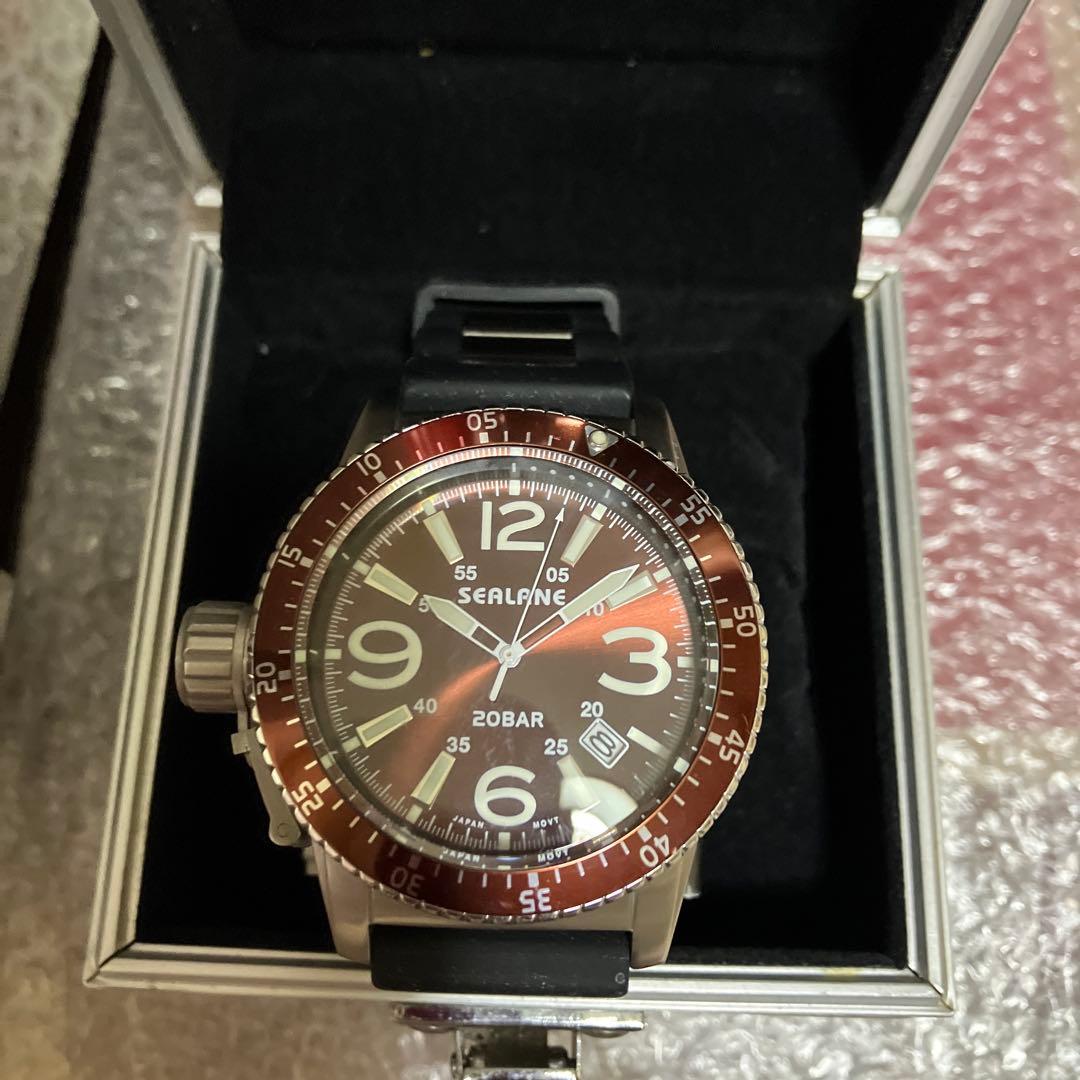 SEALANE 自動巻き時計 20BAR 防水