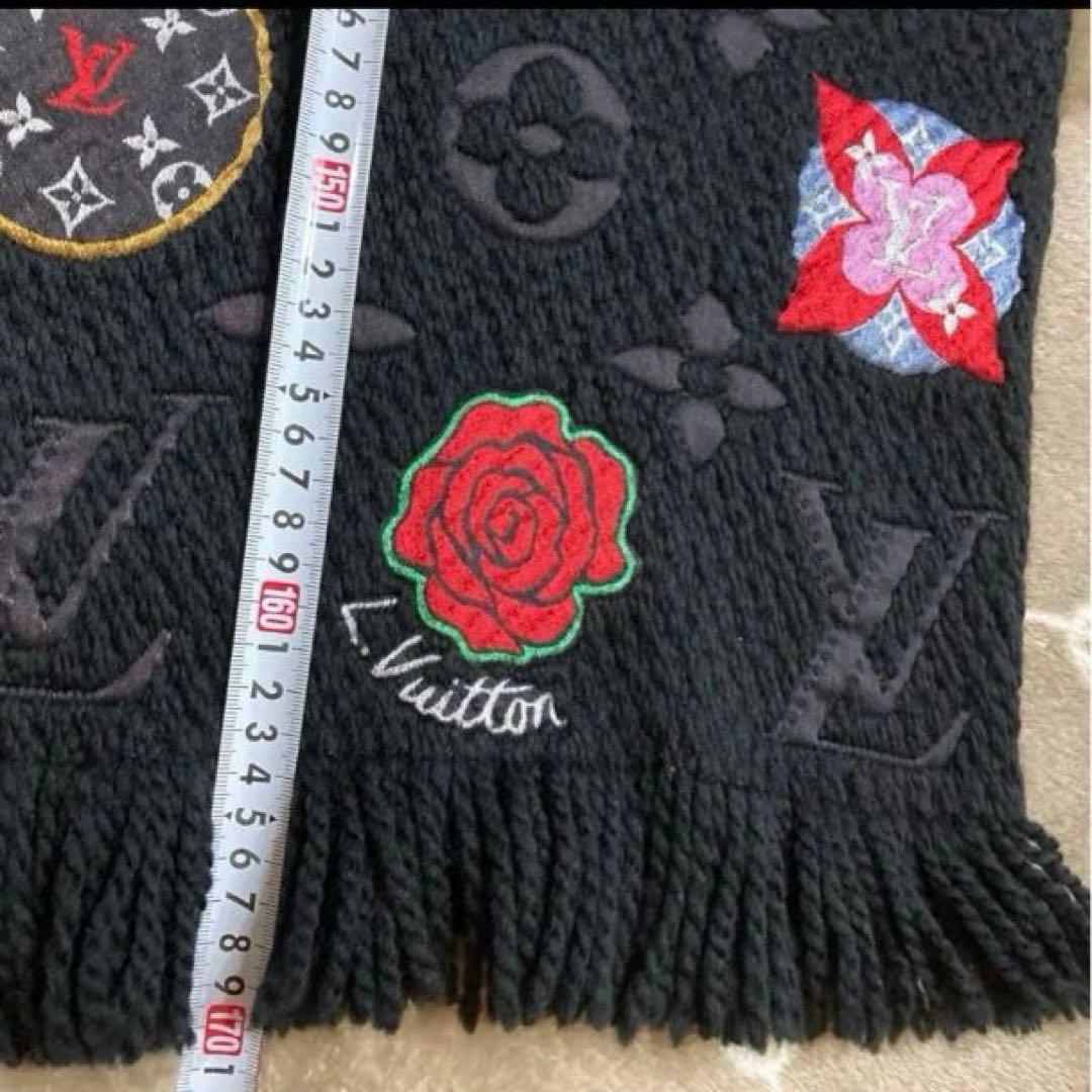 Louis Vuitton ロゴマニア レインボー レア品【美品】マフラー