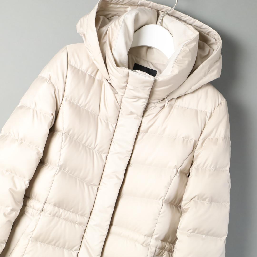 637 新品 今季 23区 シレータフタ ロング ダウンコート 38