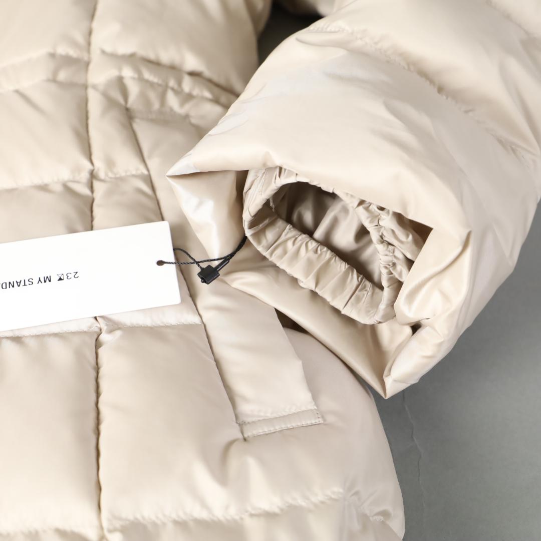 637 新品 今季 23区 シレータフタ ロング ダウンコート 38