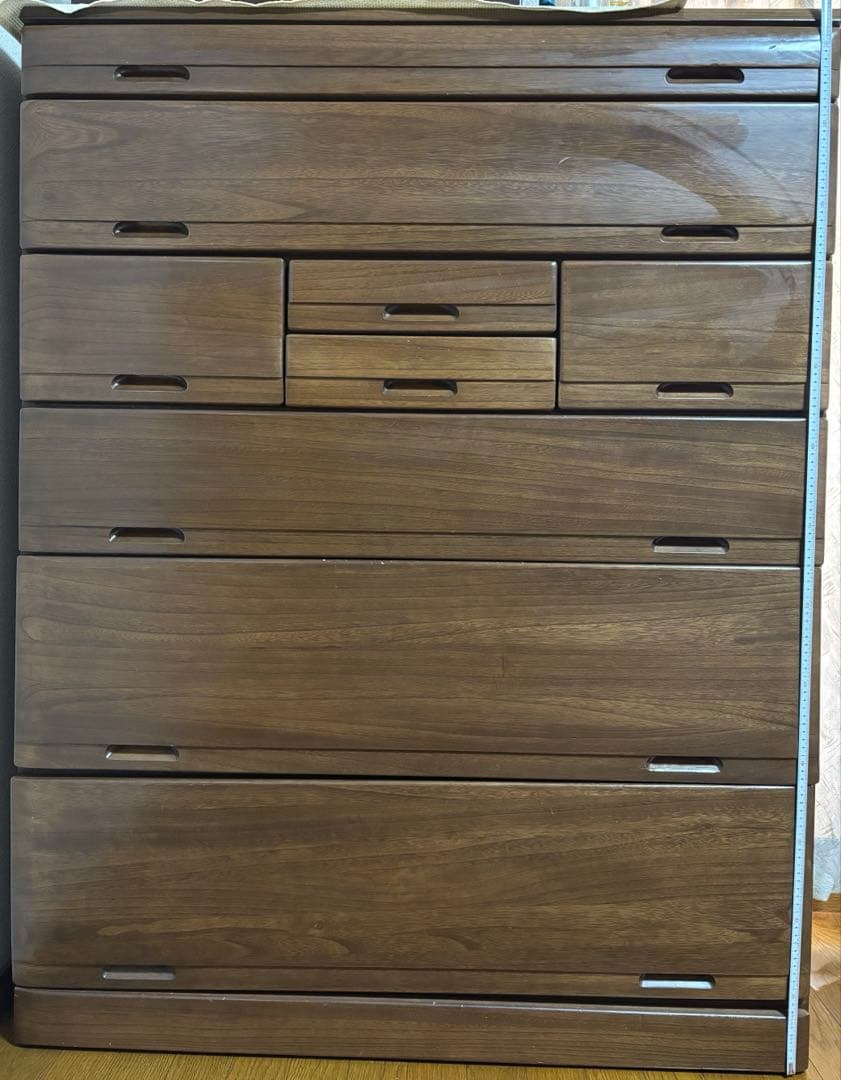 木製チェスト 衣装ダンス 10杯