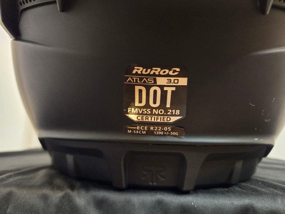 RUROC ATLAS3.0 マットブラック Mサイズ カスタム塗装 付属品あり