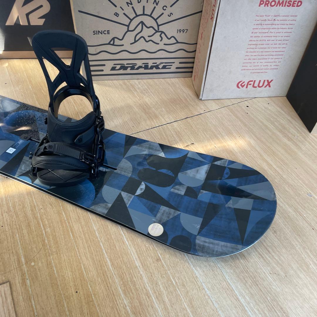 BURTON　バートンスノーボードセット　CUSTOMバインディング付