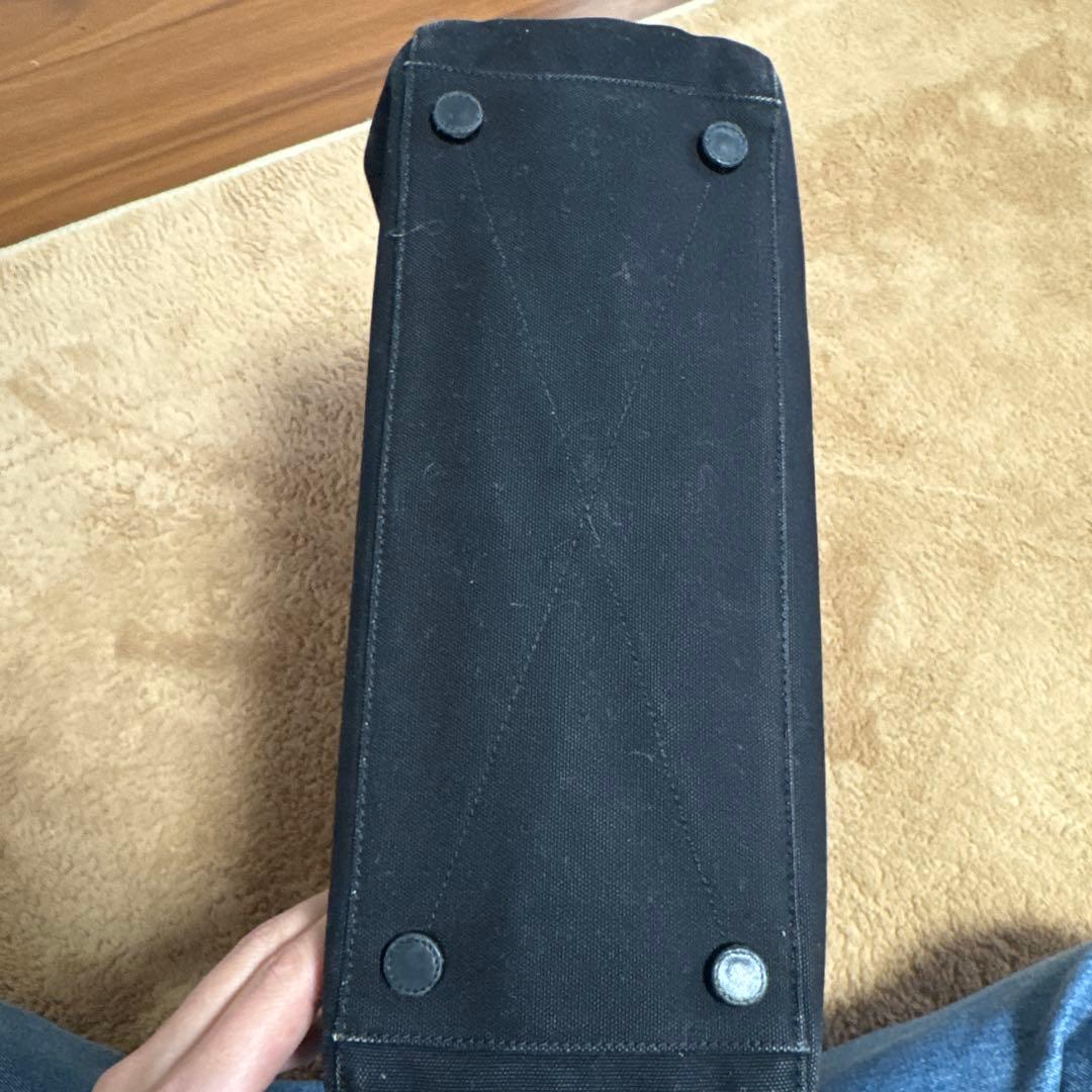 ✨大人気✨PRADA ブラック トートバッグ キャンバス 白タグあり