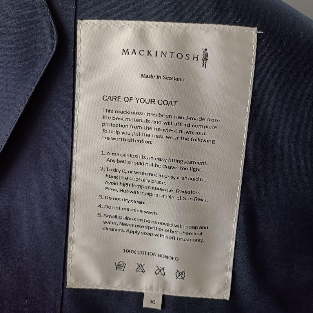 【美品】マッキントッシュ ステンカラーコート レディース　MACKINTOSH