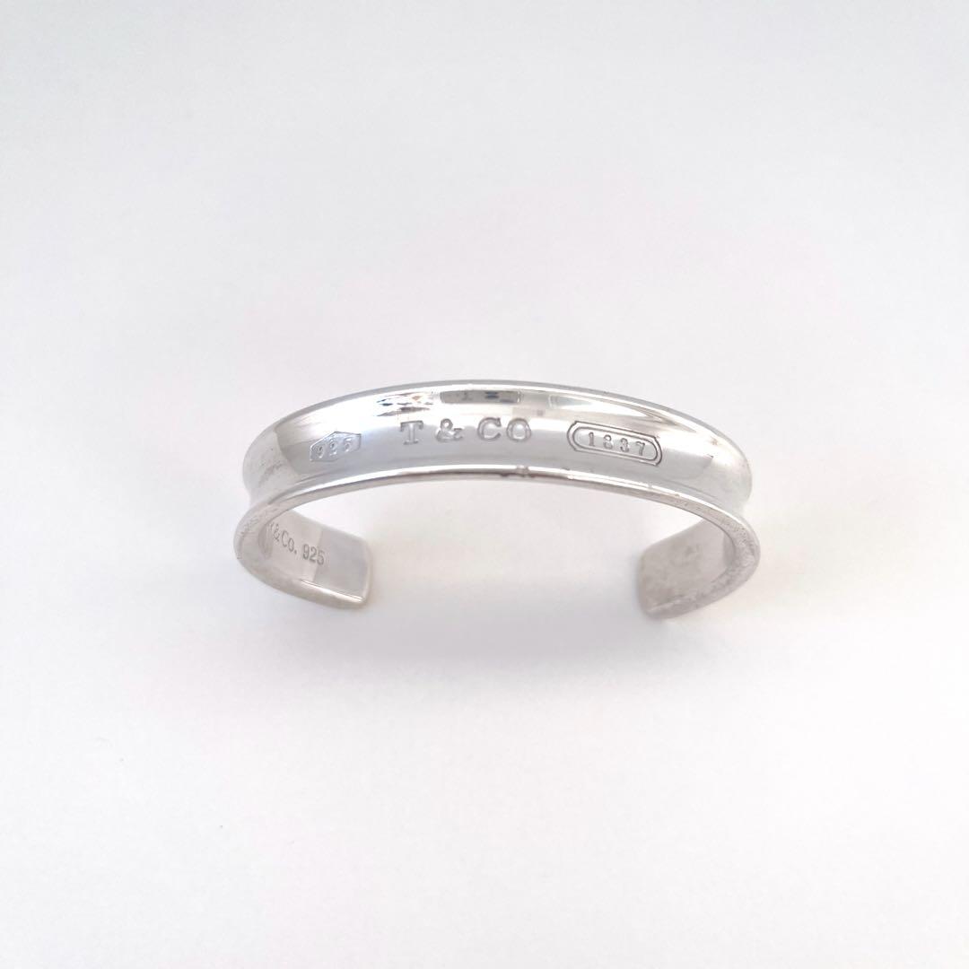 Tiffany ティファニー ナロー カフ ワイド バングル SV925