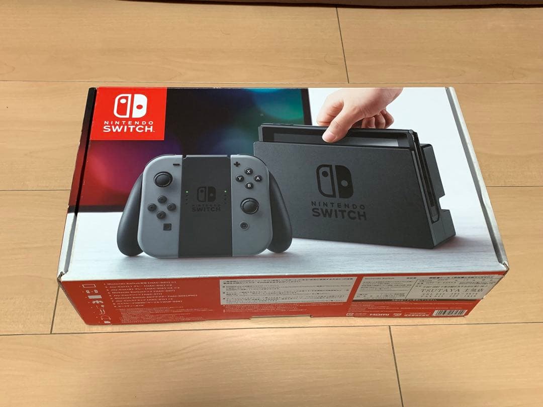 極美品 Nintendo Switch 本体 グレー/ブラック