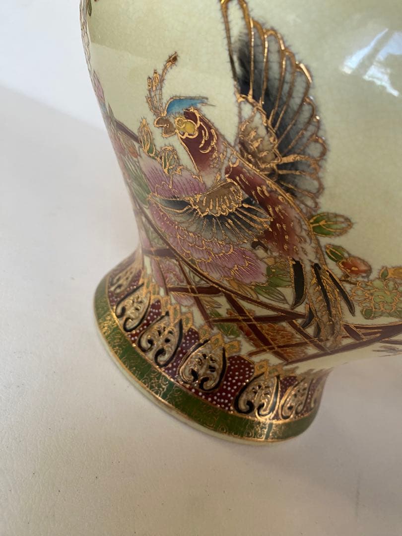 金彩　置物　美術品　陶芸　骨董