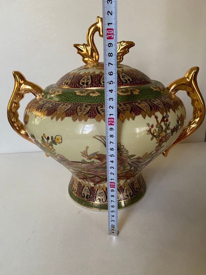 金彩　置物　美術品　陶芸　骨董