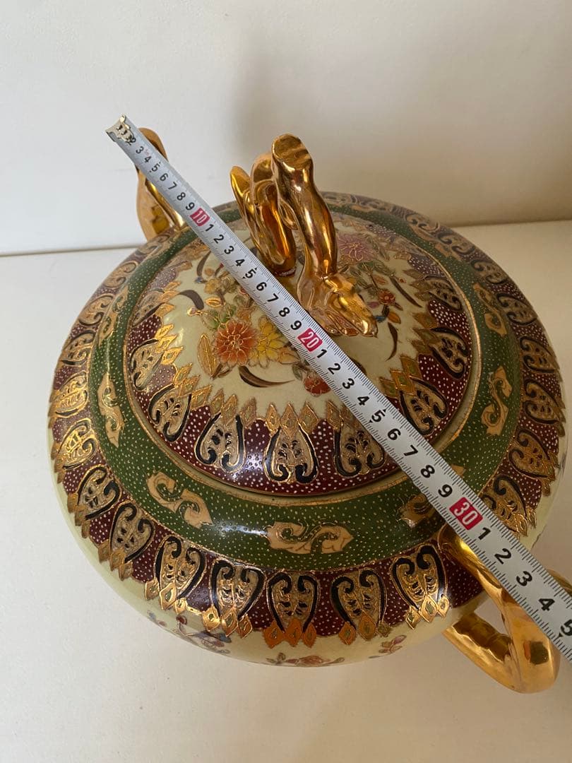 金彩　置物　美術品　陶芸　骨董