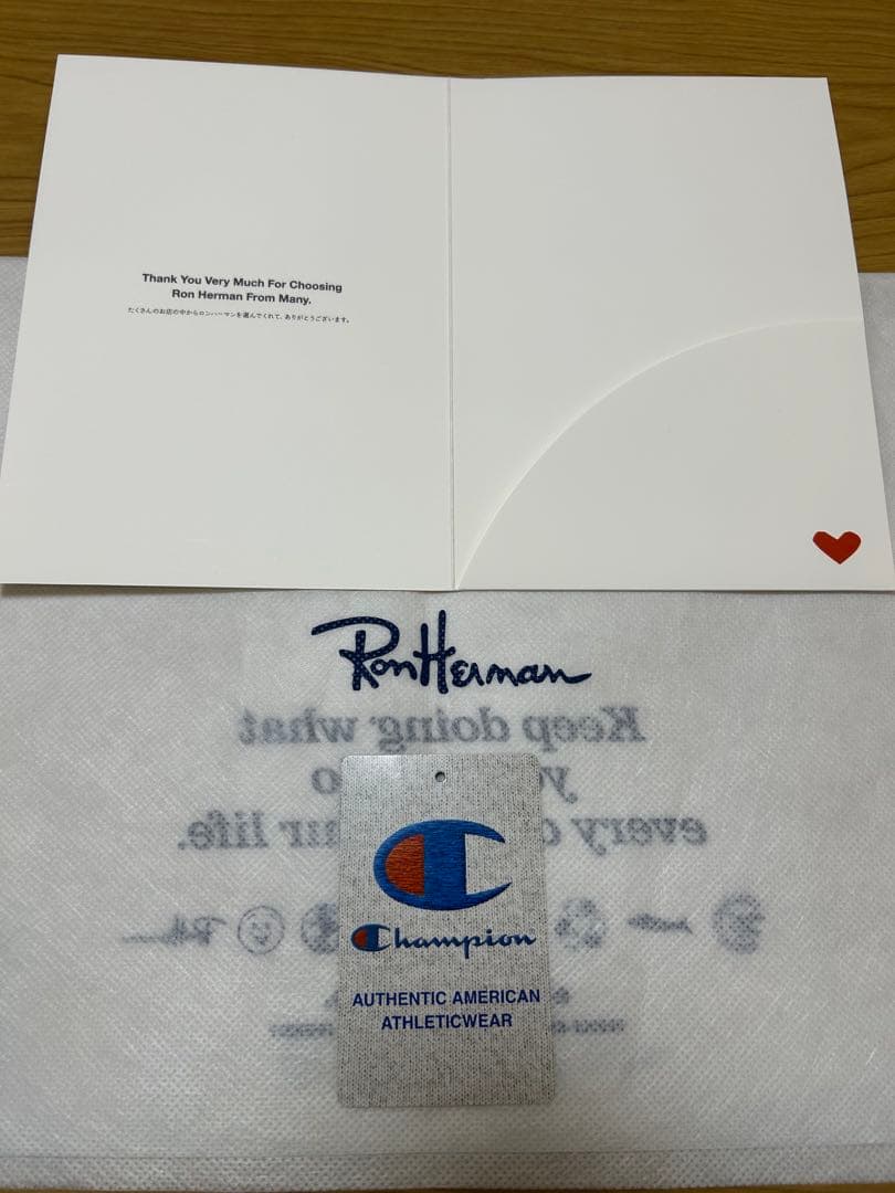 RHCロンハーマンChampion Thermal Zip Hoodie XL