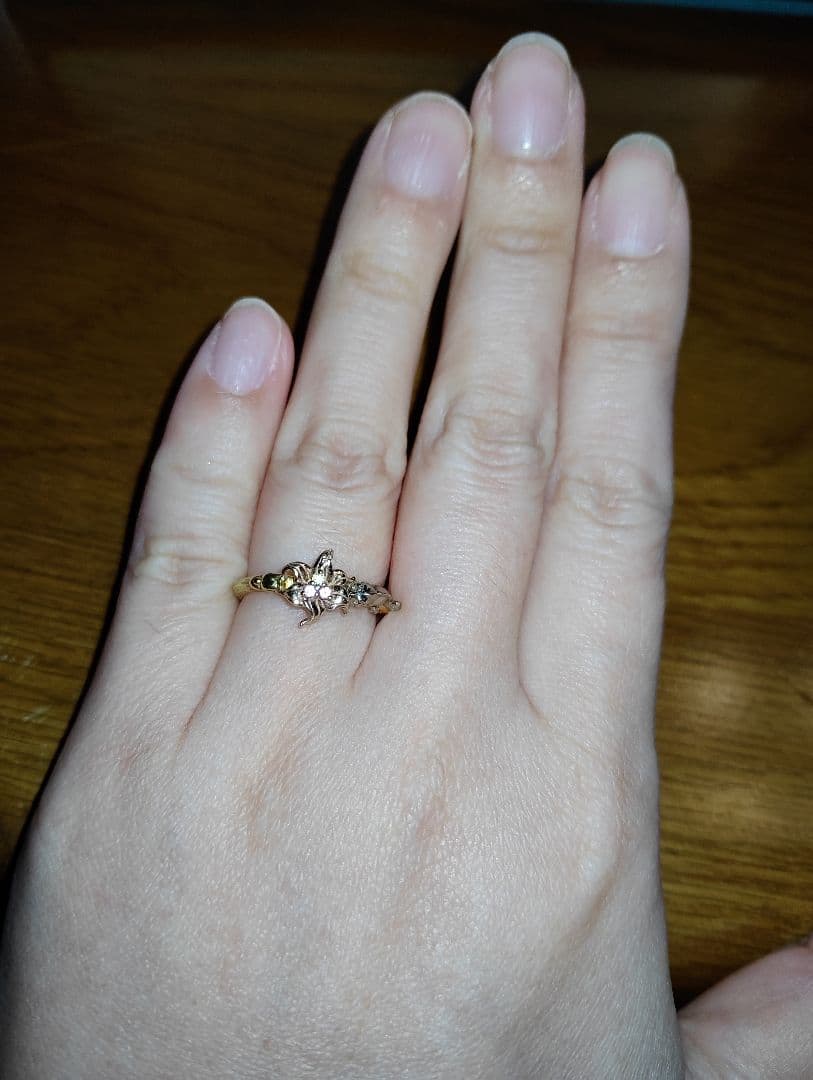 専用　k.uno パスカル　k18 塔の上のラプンツェルリング　ケイウノ