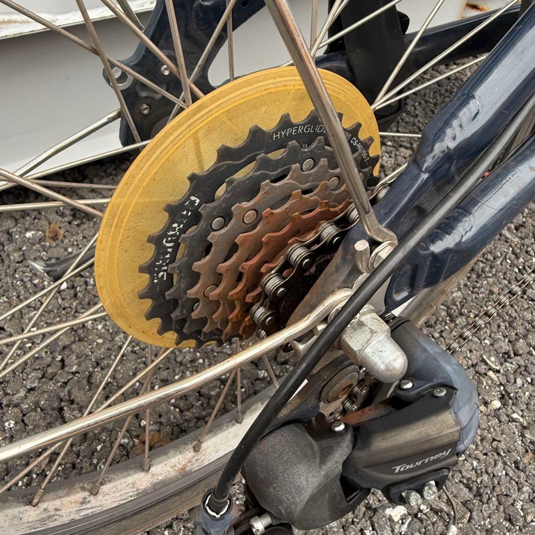 小径車 ルイガノ EASEL7 身長147-160cm 定価5.4万円 カゴ付