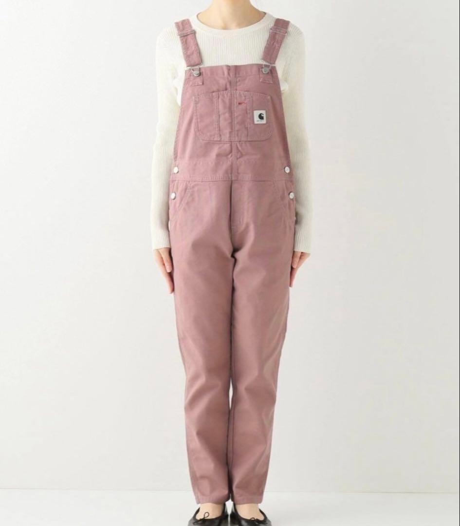 carhartt wip オーバーオール　ピンク　M