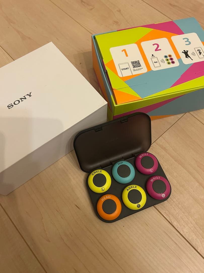 【ほぼ未使用】モバイルモーションキャプチャー mocopi QM-SS1