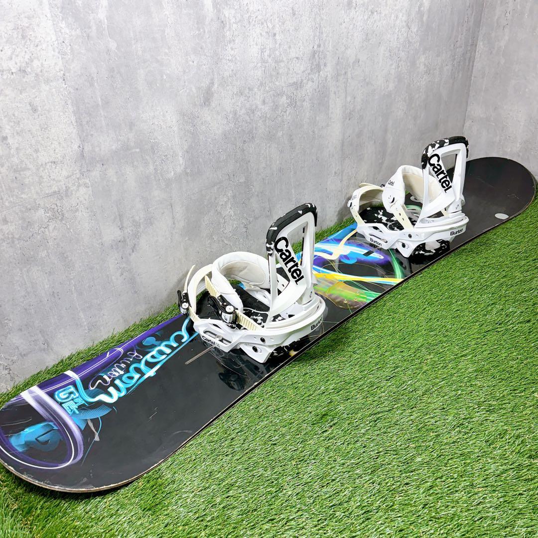 BURTON Custom 151cm CARTEL メンズ スノーボードセット
