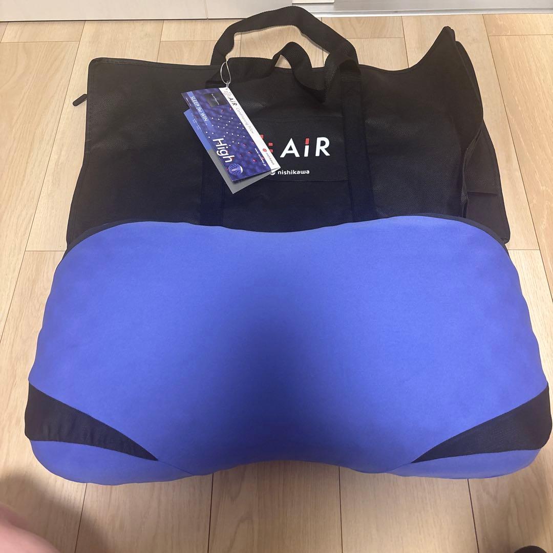 AiR3Dエアピロー 青 収納バッグ付き