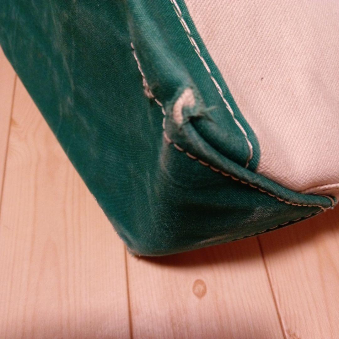 80s LLビーン トートバッグ2色タググリーンМサイズ