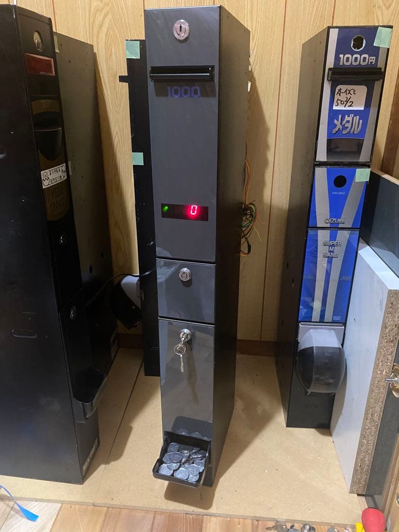 【未使用保管品】メダルサンド 下皿タイプ AMS-3XⅢ 動作OK