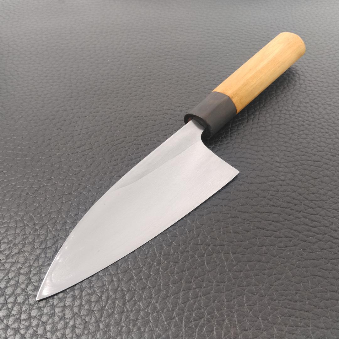 【特価】日本橋木屋 イヅツキ 小出刃包丁 右 刃渡り約120㎜ 研ぎ済