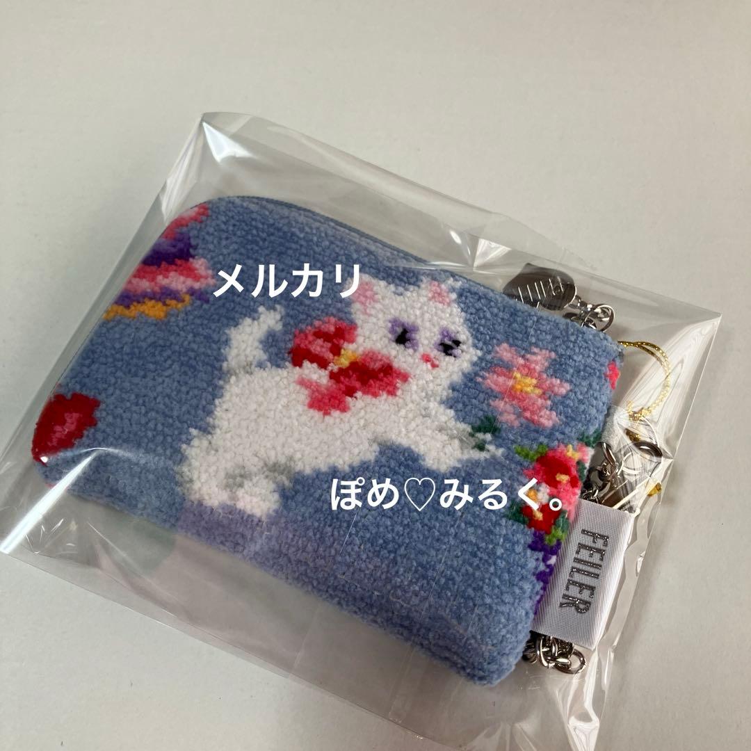 MON PETIT CHAT（モンプティシャ）★ミニポーチ★FEILER★新品