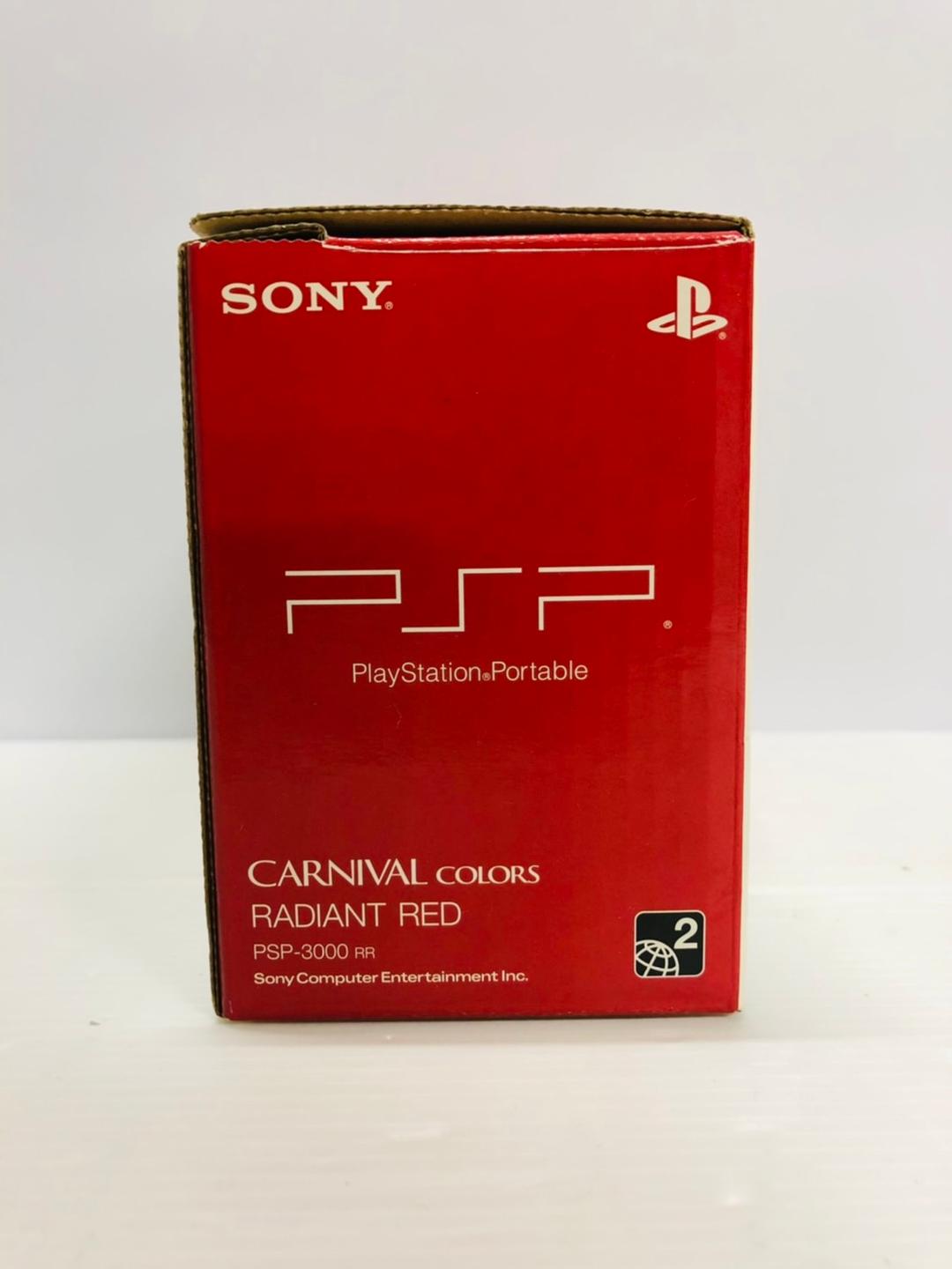 ★未使用品★極美品ラディアント・レッド (PSP-3000RR)生産終了　訳