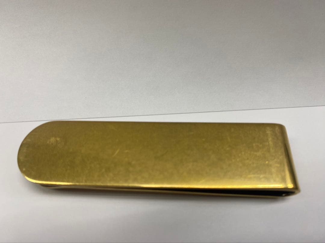 SAINT LAURENT サンローラン メタル ゴールド マネークリップ