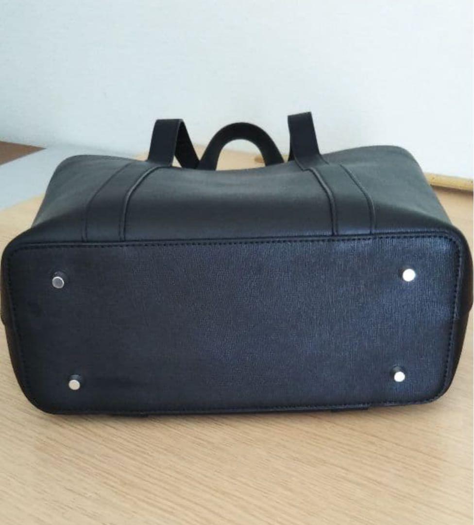 ブラック トートバッグ　マッキントッシュ