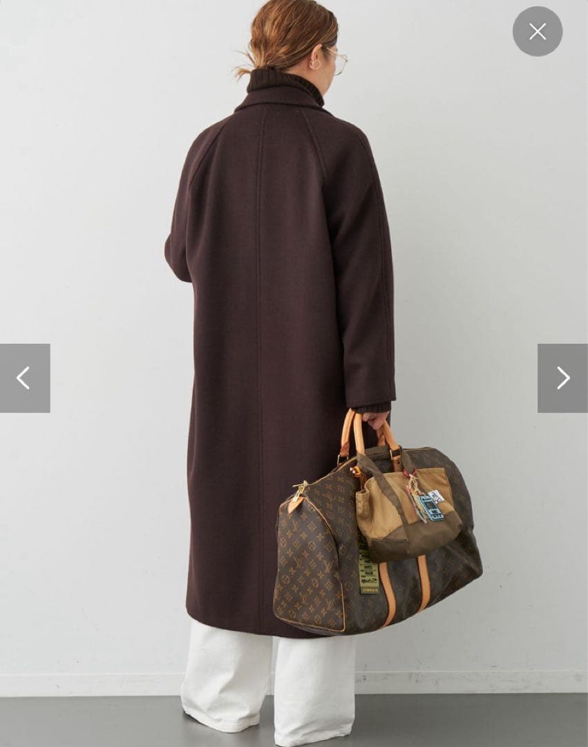 ドゥーズィエムクラス　ロングダブルコート