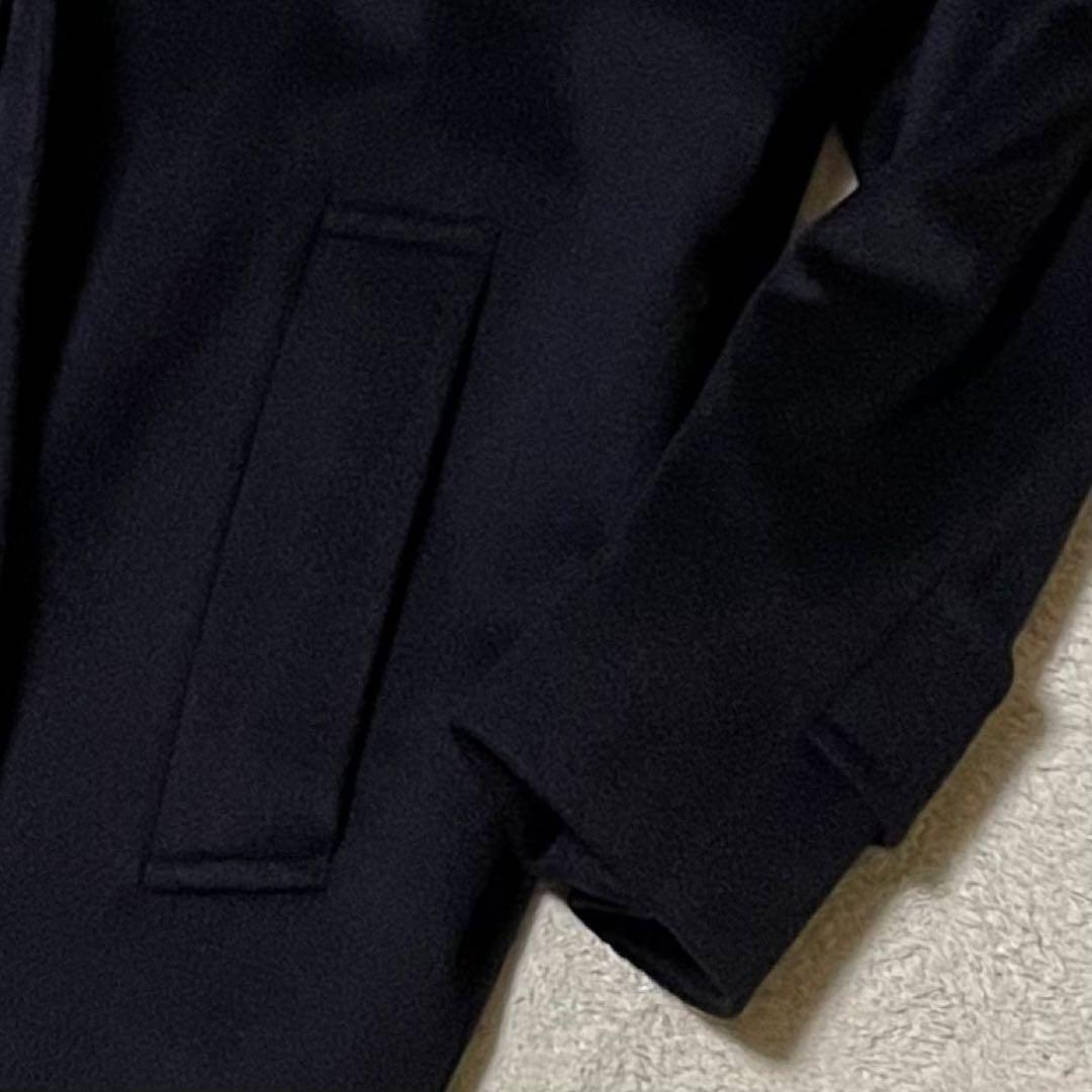 専用英国製 アクアスキュータム ピュアカシミヤ100% ステンカラー 36 美品