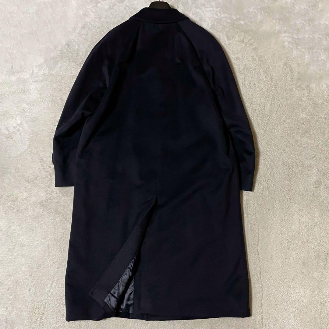 専用英国製 アクアスキュータム ピュアカシミヤ100% ステンカラー 36 美品