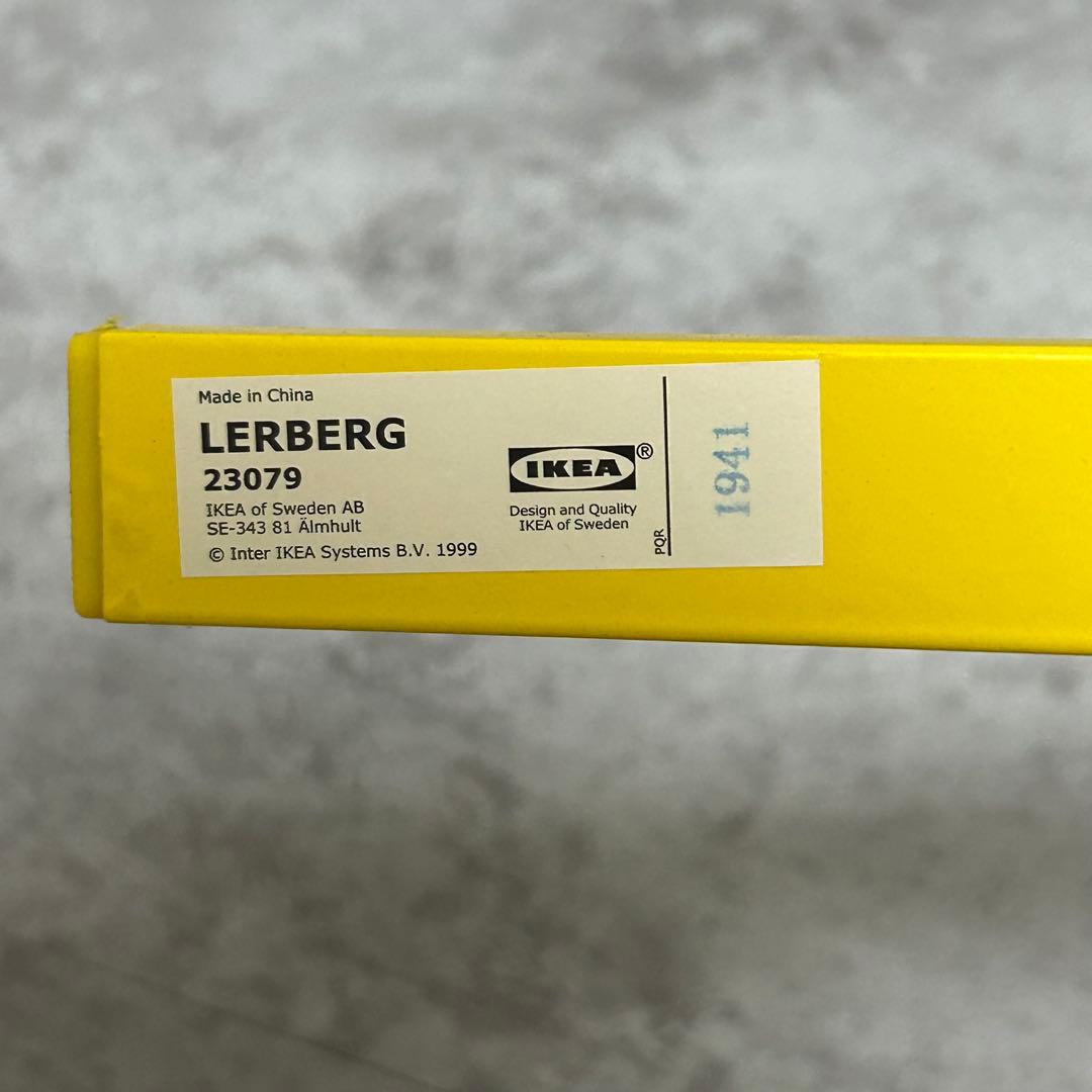 廃盤色 IKEA イケア LERBERG レールベリ イエロー 4段