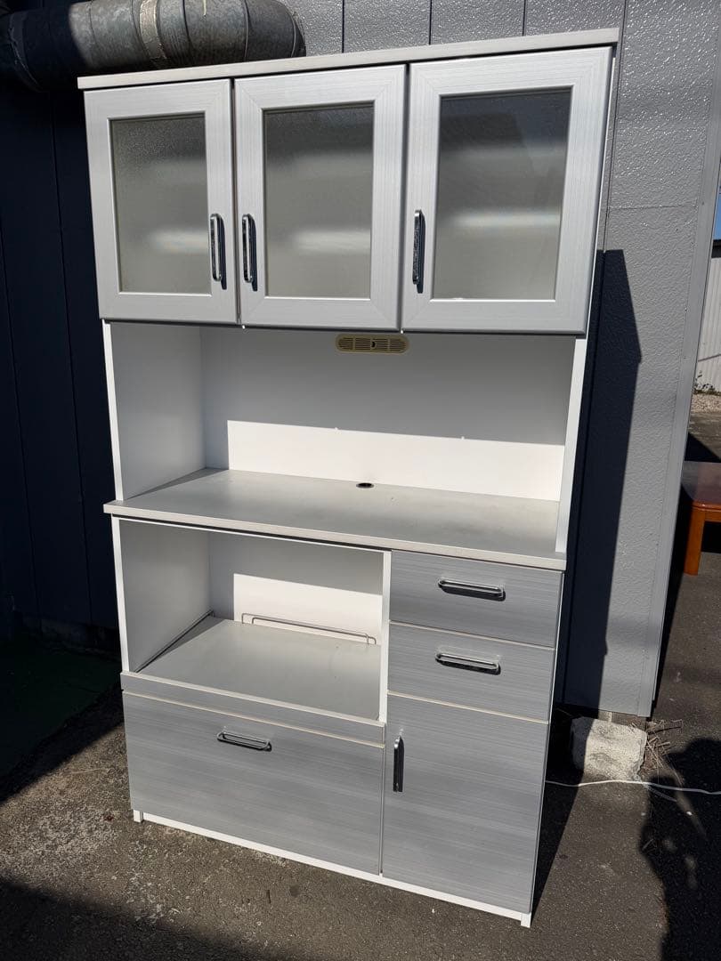 キッチンボード レンジボード 食器棚 食器戸棚 カップ キッチン収納 レンジ台