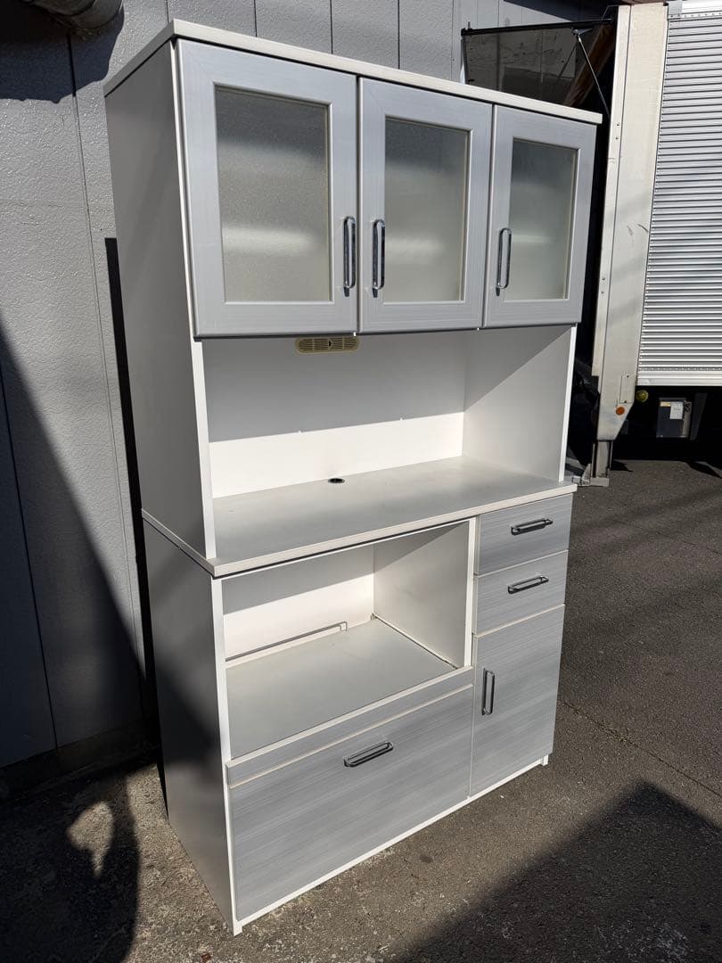 キッチンボード レンジボード 食器棚 食器戸棚 カップ キッチン収納 レンジ台